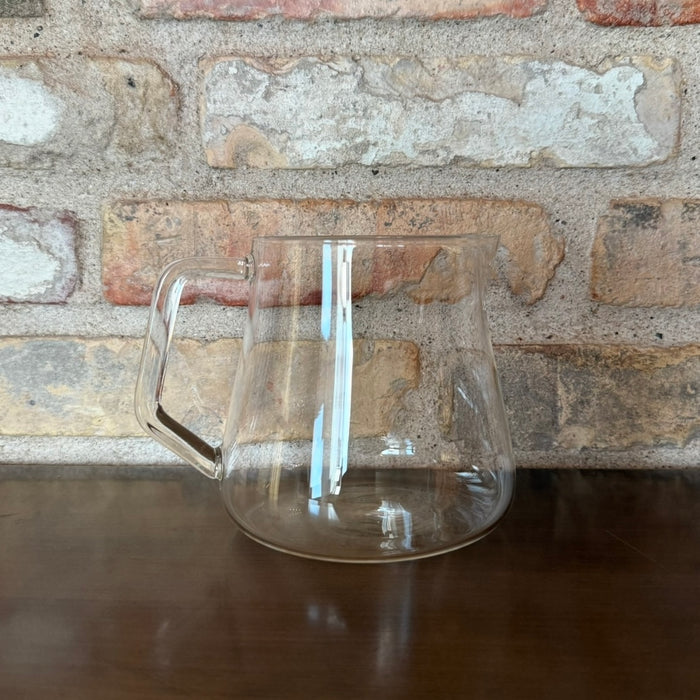 Fellow Mighty Small Glass Carafe – 500 ml Server (Smoke / Clear)