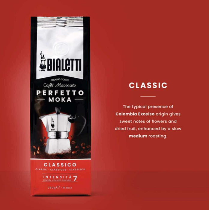 Bialetti Perfetto Moka Classico – 250 g