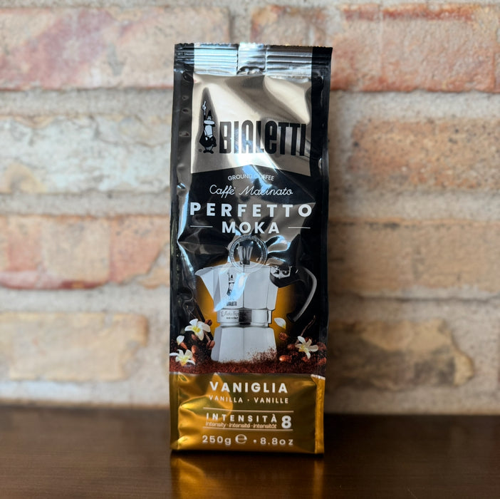 Bialetti Perfetto Moka Vanilla – Ground coffee – 250 g