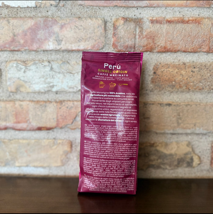 Bialetti – Caffè Macinato Peru Rainforest Espresso – Ground coffee – 200 g