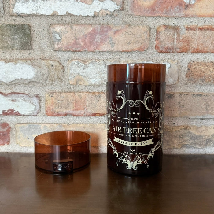 Espresso Gear Coffee Vacuum Container &amp; Coffee Can - Amber / Amber - 500 g