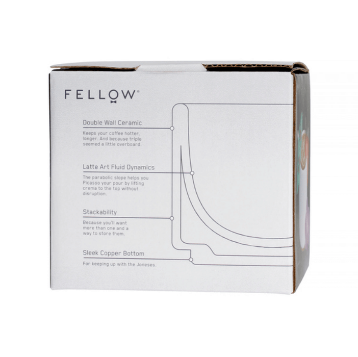 Fellow Monty Cappuccino Cup – White 190 ml