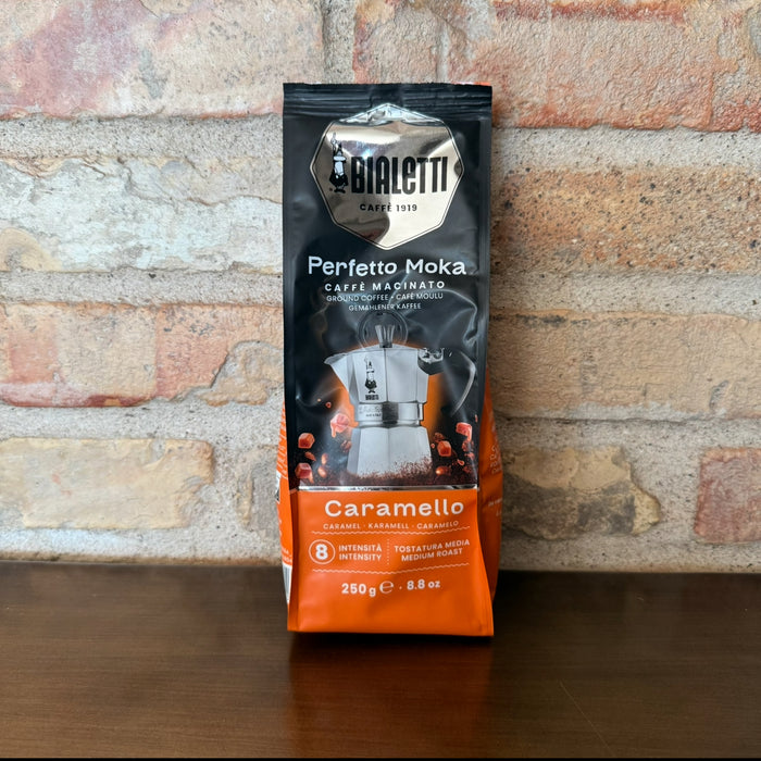 Bialetti Perfetto Moka Caramello – Ground coffee – 250 g