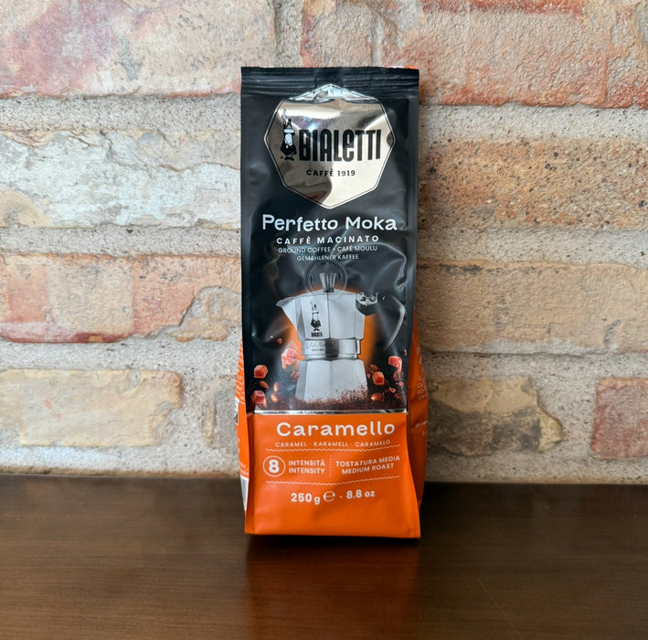 Bialetti Perfetto Moka Hazelnut (Nocciola) – Ground coffee – 250 g