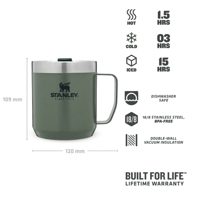 Stanley - Camp Mug 350ml - Hammertone Green
