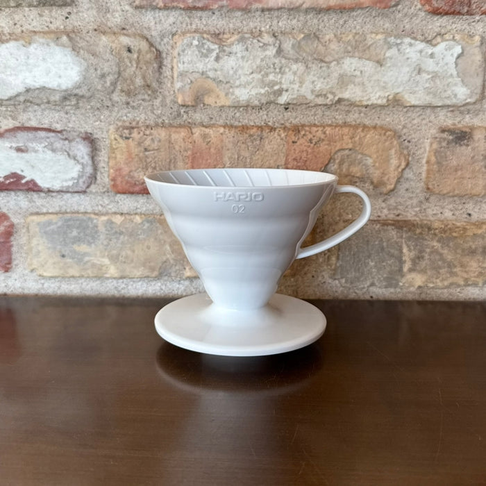 Hario V60-02 Dripper – Clear or White Plastic