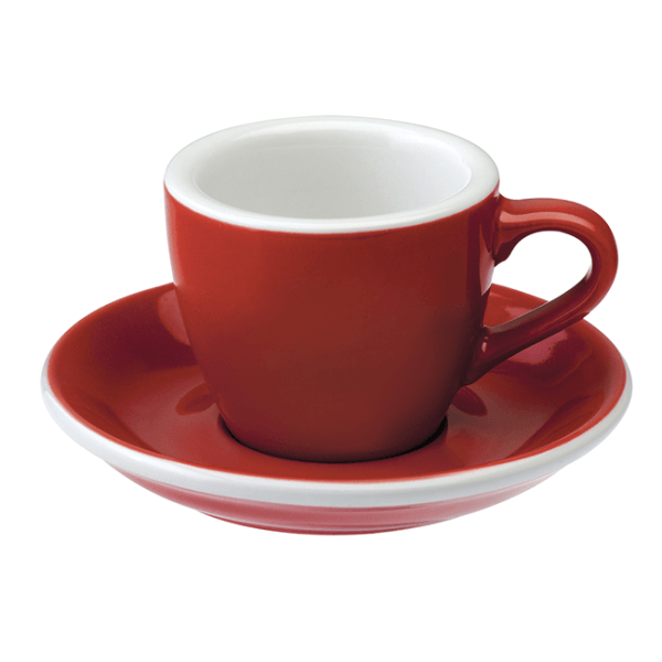 Loveramics Egg – Espresso cup with saucer 80 ml (multiple colors)