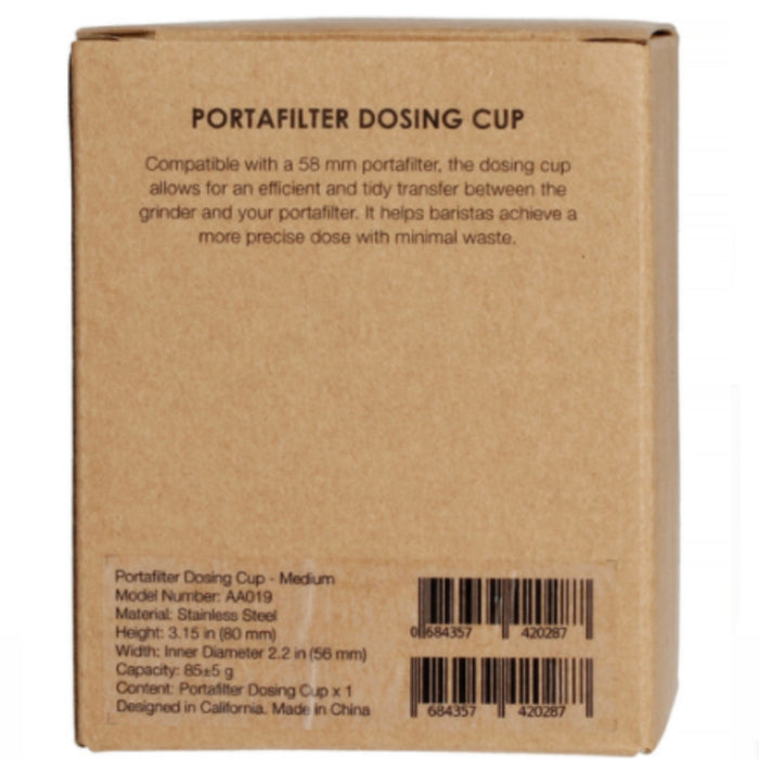 Acaia Portafilter Doserings kop – Størrelse M til 58mm