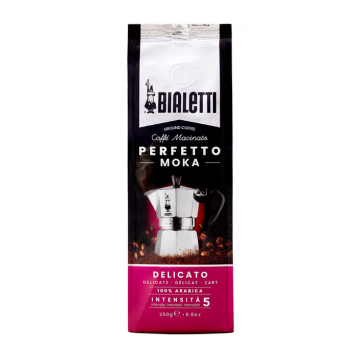 Bialetti Perfetto Moka Delicato – Ground coffee – 250 g