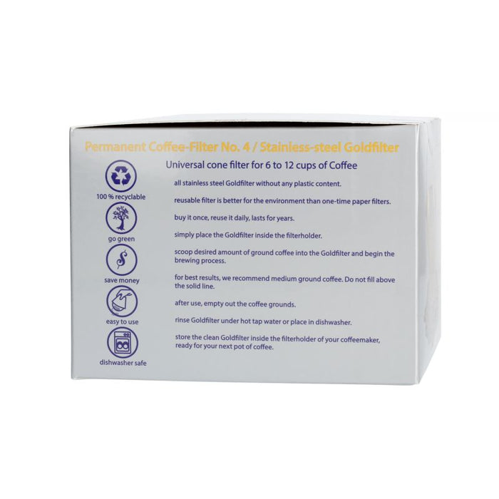 Selexions Guldfilter 1×4 - Genanvendeligt