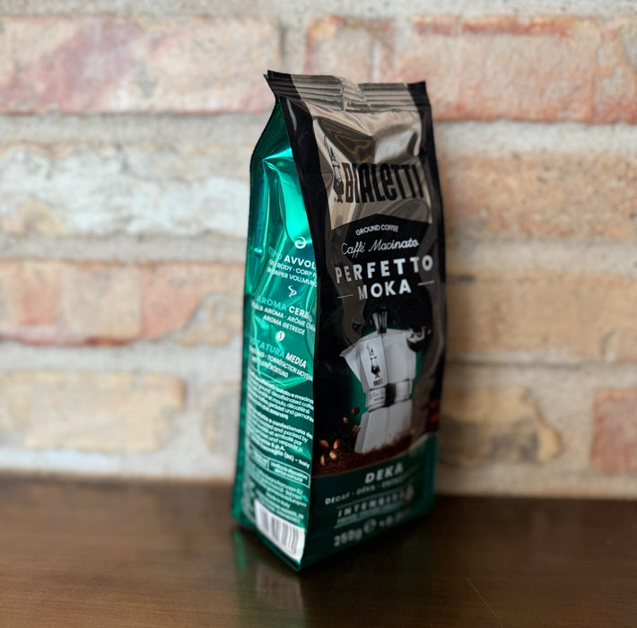 Bialetti Perfetto Moka Deka – Ground coffee – 250 g – Decaffeinated