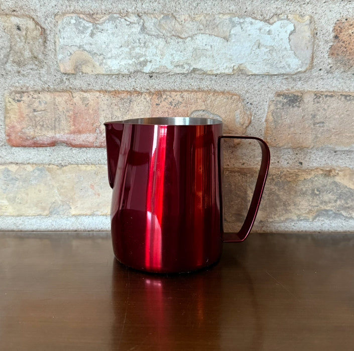 Barista Space Milk Jug – Metallic Red – 350 ml / 600 ml