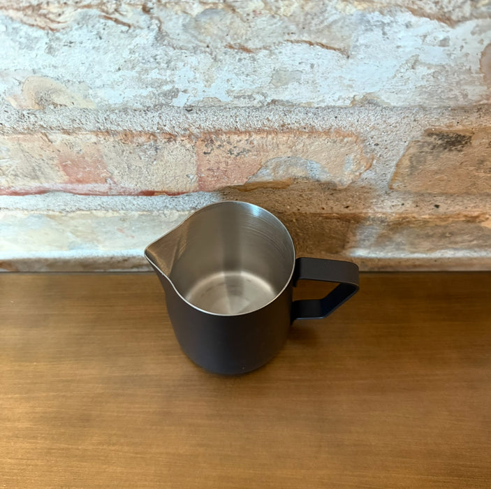 Joe Frex Barista Milk Jug – Black – 350 ml – Stainless Steel