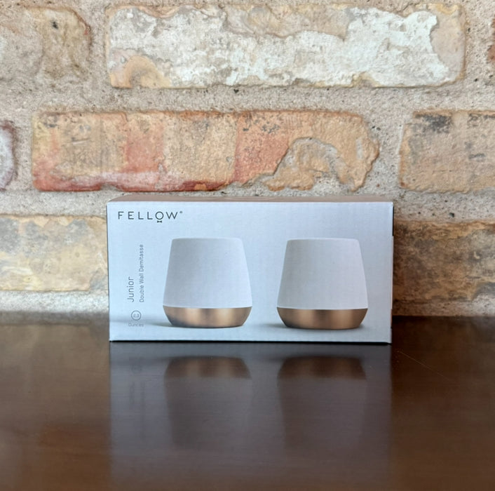 Fellow Joey Junior Mug – Set of 2 (70 ml, black/white)