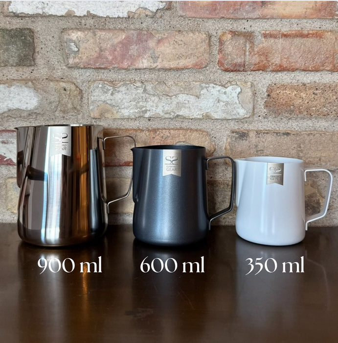 Espresso Gear – Non-Stick Milk Jug White – 350 ml