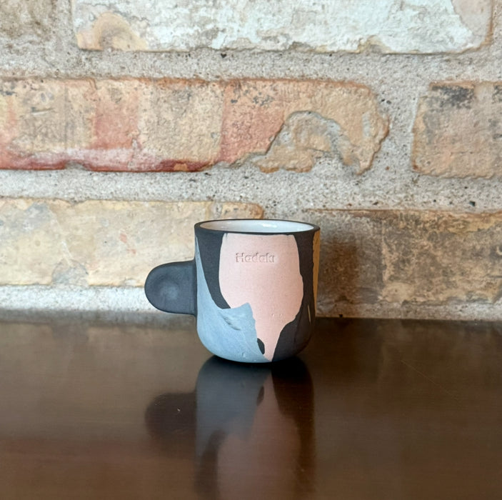 Hadaki Espresso Cup 60 ml – Handmade (Mazy colored)