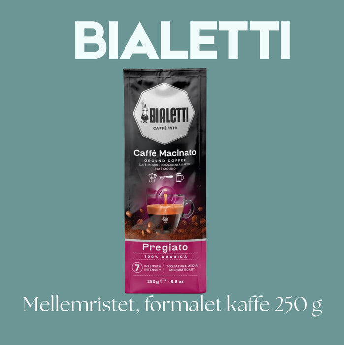 Bialetti Perfetto Moka Pregiato – Ground coffee – 250 g