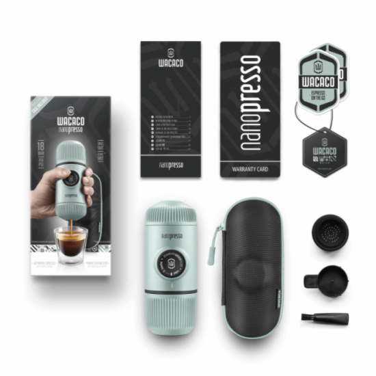 Wacaco Nanopresso – Handheld Espresso Machine – Multiple Colors