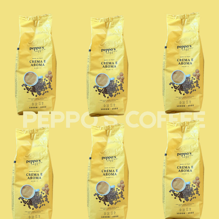 Peppo's Coffee – Crema e Aroma – Whole beans – 1 kg