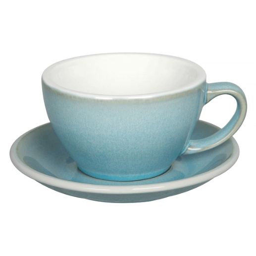Loveramics Egg – Café Latte Cup with Saucer 300 ml (multiple colors)