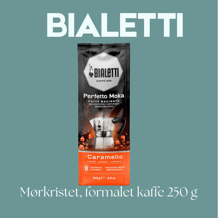 Bialetti Perfetto Moka Caramello – Ground coffee – 250 g
