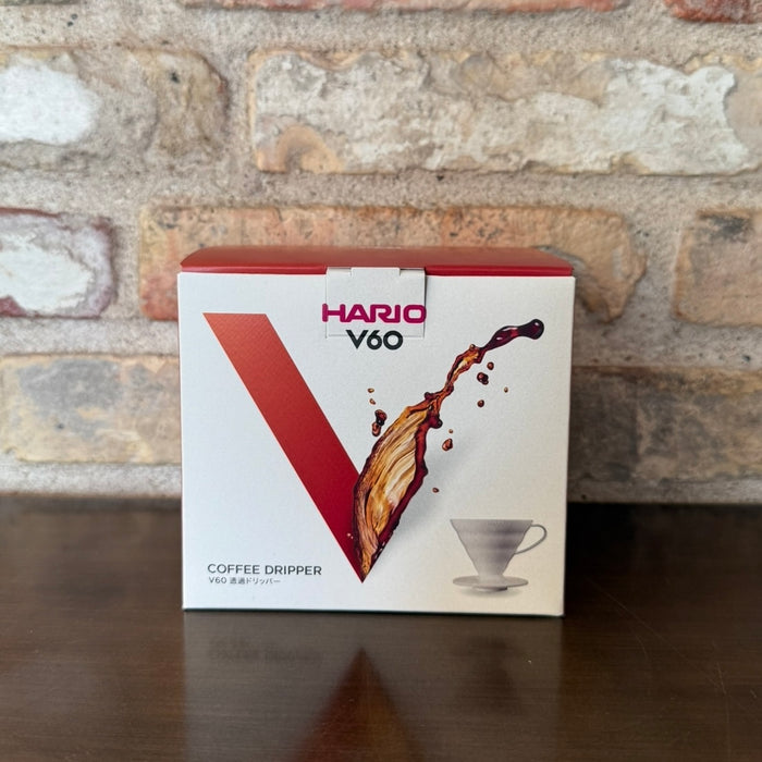 Hario V60-02 Dripper – Clear or White Plastic
