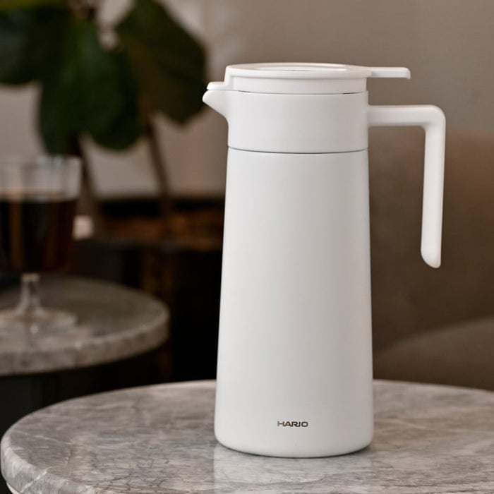 Hario CHP-800 Thermos Jug – White – 800 ml