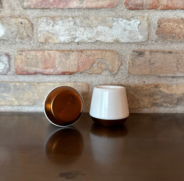 Fellow Joey Junior Mug – Set of 2 (70 ml, black/white)