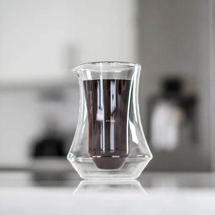 Kruve EQ Pique Glass Coffee Carafe