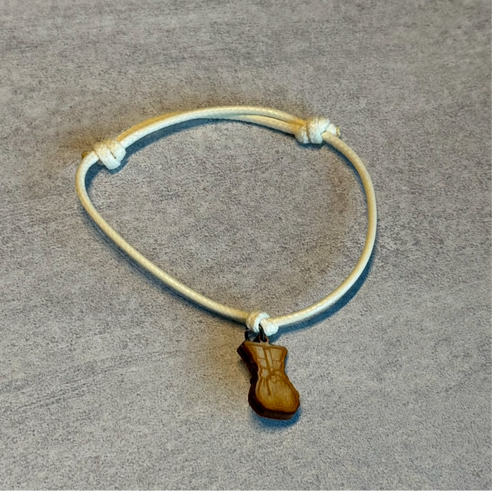 Bracelet - Chemex The Wood Story - With pendant - Plastic / wood