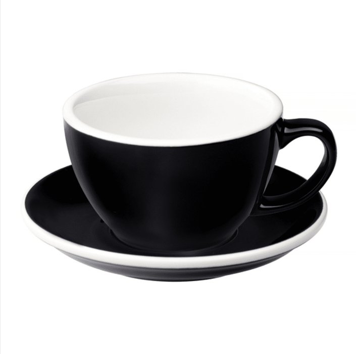 Loveramics Egg – Café Latte Cup with Saucer 300 ml (multiple colors)