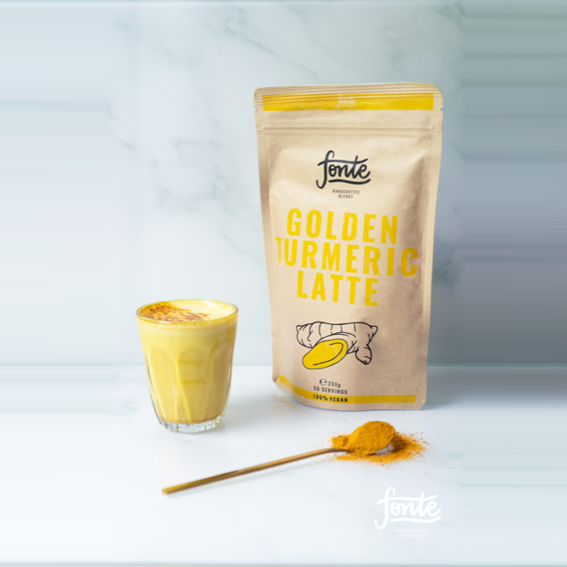 Fonte - Golden Turmeric Superfood Latte (Ginger and Turmeric)