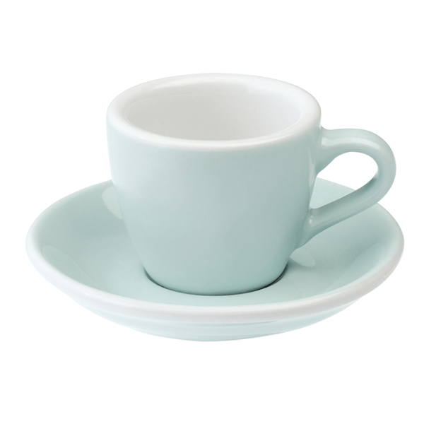Loveramics Egg – Espresso cup with saucer 80 ml (multiple colors)