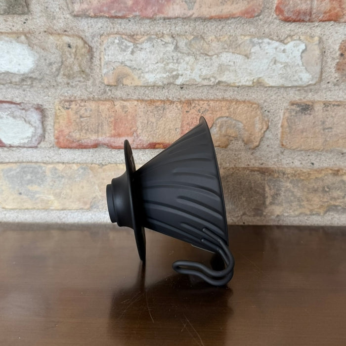 Hario V60-02 Metal Dripper with Silicone Base – Black