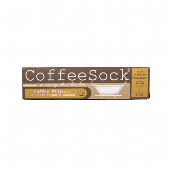 CoffeeSock Genanvendelige Kaffefiltre – Wrap Around til Stempelkande (2 stk)
