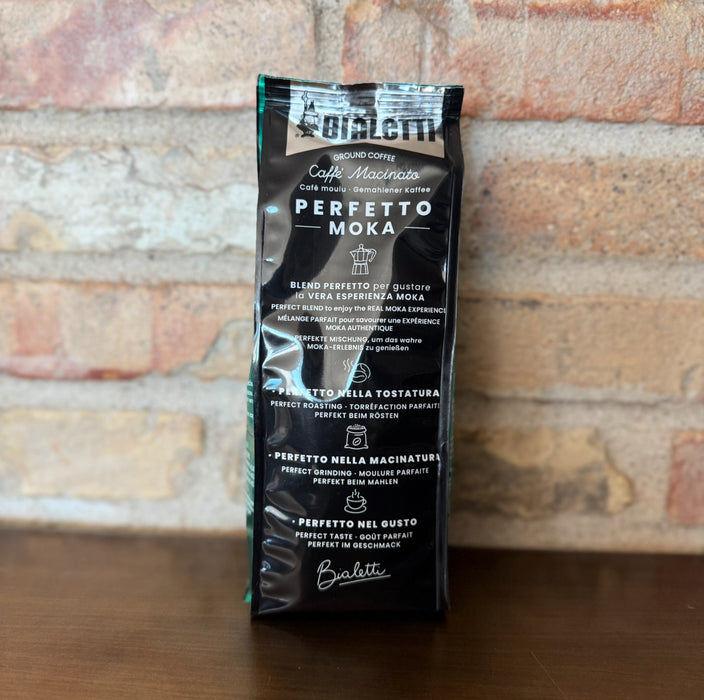 Bialetti Perfetto Moka Deka – Ground coffee – 250 g – Decaffeinated