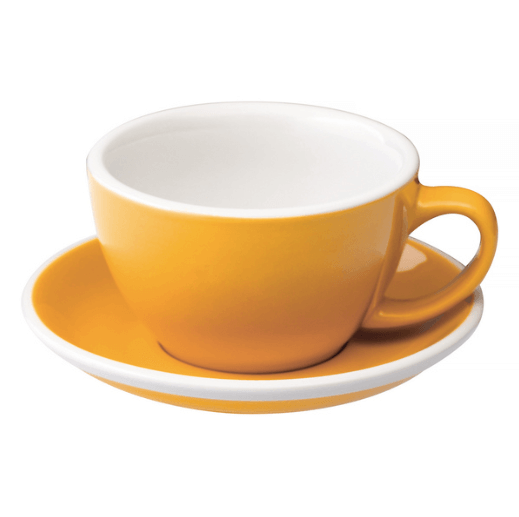 Loveramics Egg – Café Latte Cup with Saucer 300 ml (multiple colors)