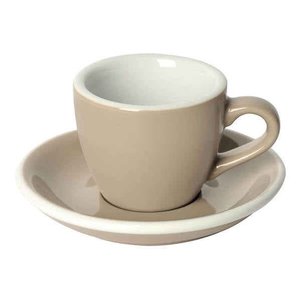 Loveramics Egg – Espresso cup with saucer 80 ml (multiple colors)