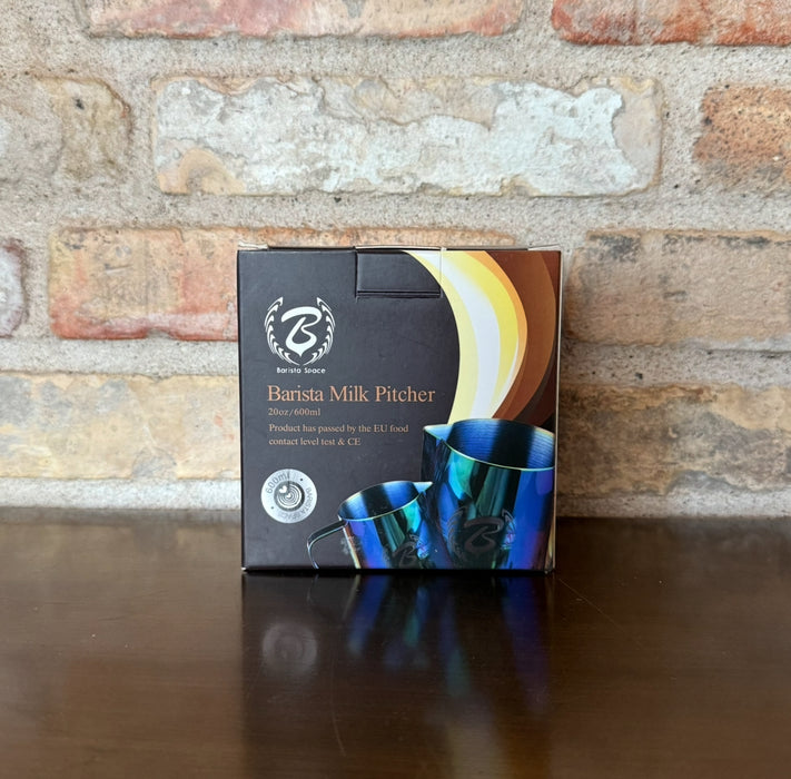 Barista Space Milk Jug – Metallic Red – 350 ml / 600 ml