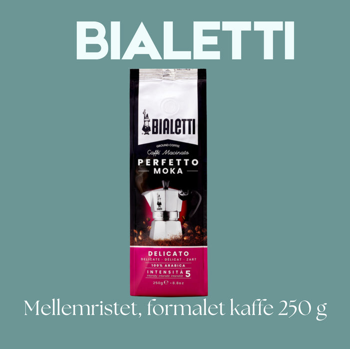 Bialetti Perfetto Moka Delicato – Ground coffee – 250 g