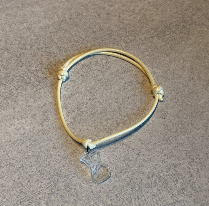 Bracelet - Chemex The Wood Story - With pendant - Plastic / wood