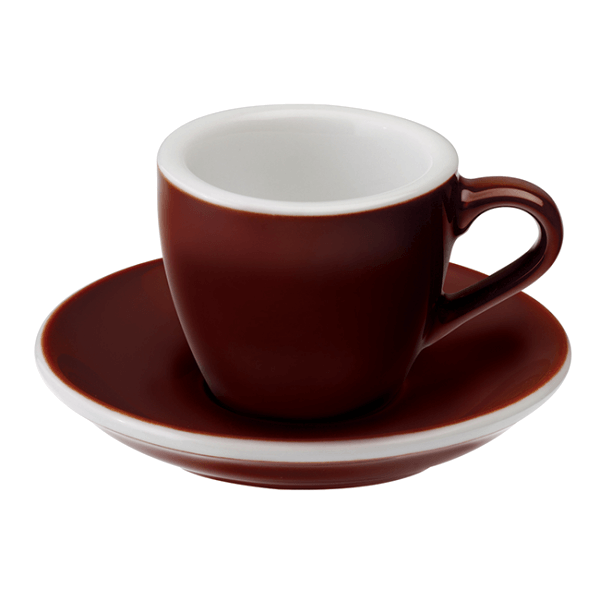 Loveramics Egg – Espresso cup with saucer 80 ml (multiple colors)
