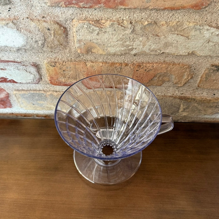 Hario V60-03 Dripper – Clear Plastic (VDR-03-T)