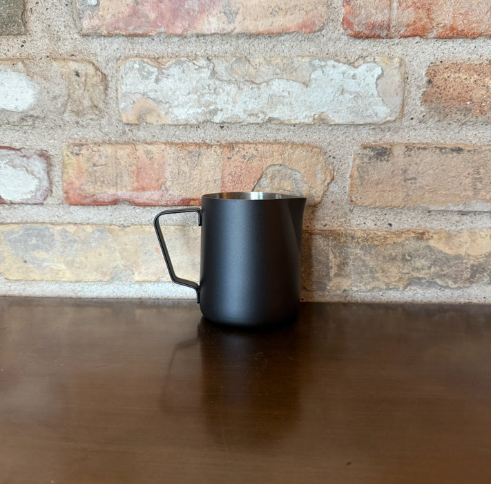 Joe Frex Barista Milk Jug – Black – 350 ml – Stainless Steel