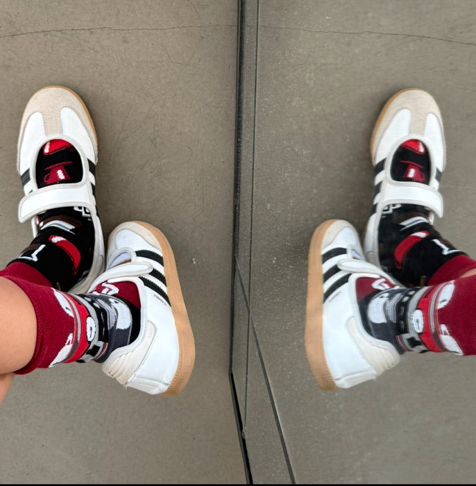 Many Mornings - Dark Espresso Barista Socks