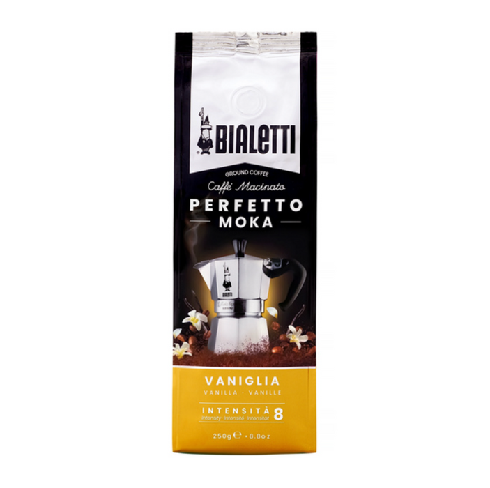Bialetti Perfetto Moka Vanilla – Ground coffee – 250 g