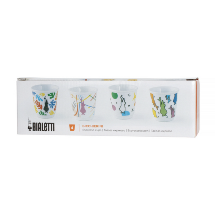 Bialetti - Arte Espresso Cups 60 ml - Set of 4