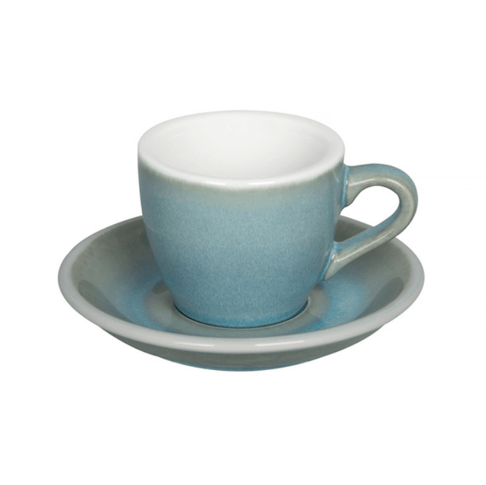Loveramics Egg – Espresso cup with saucer 80 ml (multiple colors)