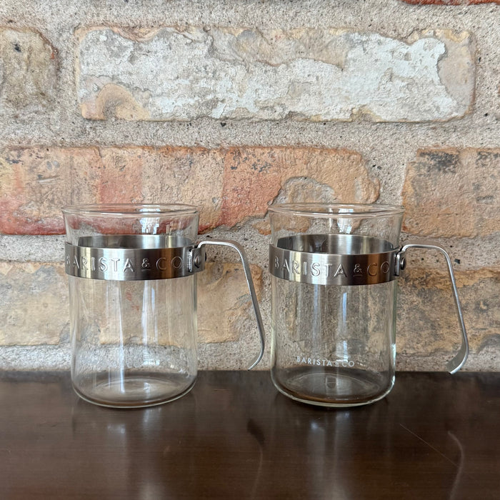 Barista &amp; Co - Coffee glass with metal frame (2 pcs.)