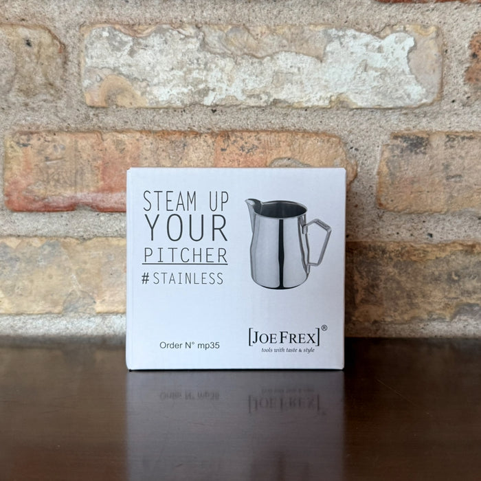 Joe Frex – Barista Stainless Steel Milk Jug – 350 ml w/Latte Art Spout
